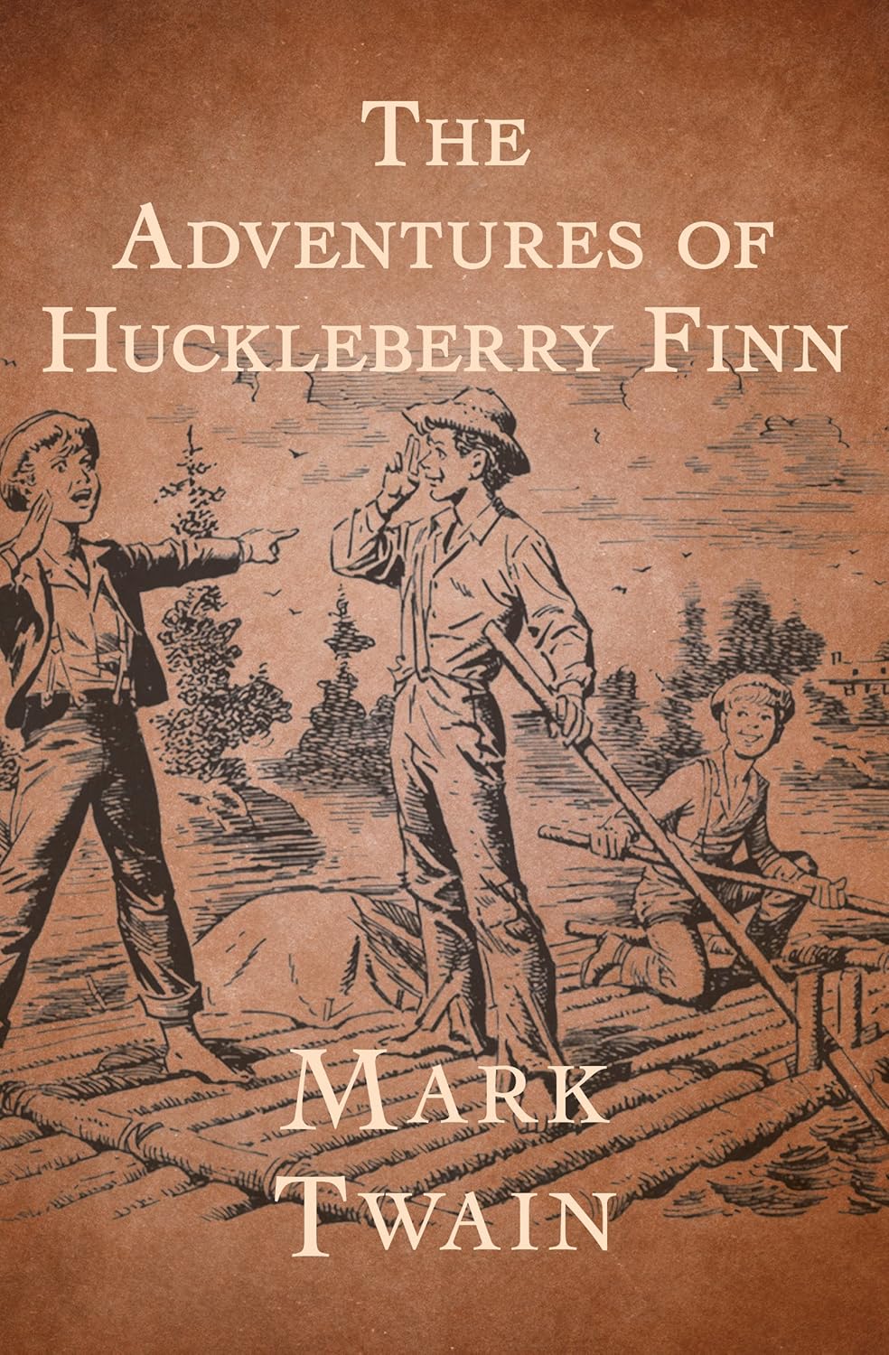 The Adventures of Huckleberry Finn by Mark Twain